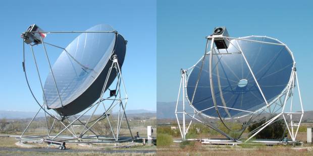 Dish-Stirling prototype systems in Spain