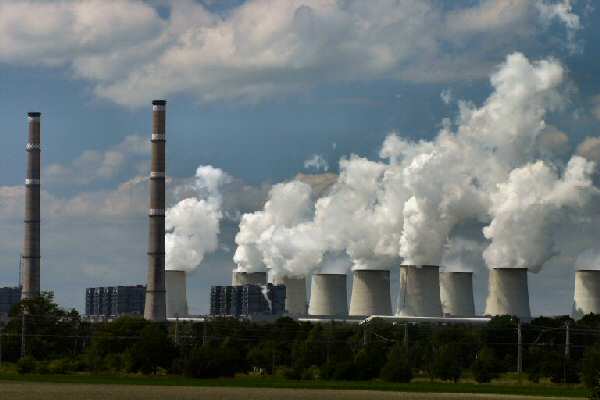 CO2-Schleuder Kohlekraftwerk
