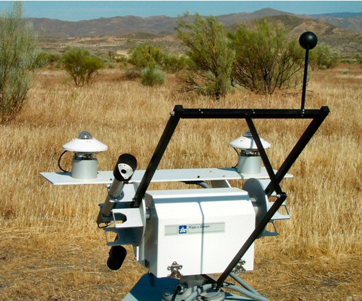 Messstation für Solarstrahlungsdaten in Südspanien